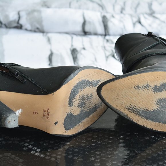 Steve Madden Spencer Genuine Leather Boots - Picture 6 of 9